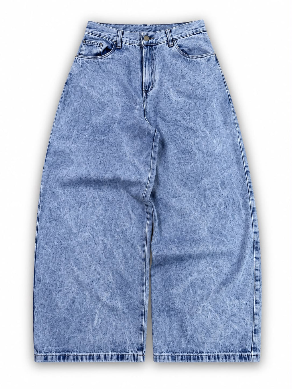 BAGGY GEAN AZUL BORDADO
