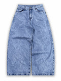 BAGGY GEAN AZUL BORDADO