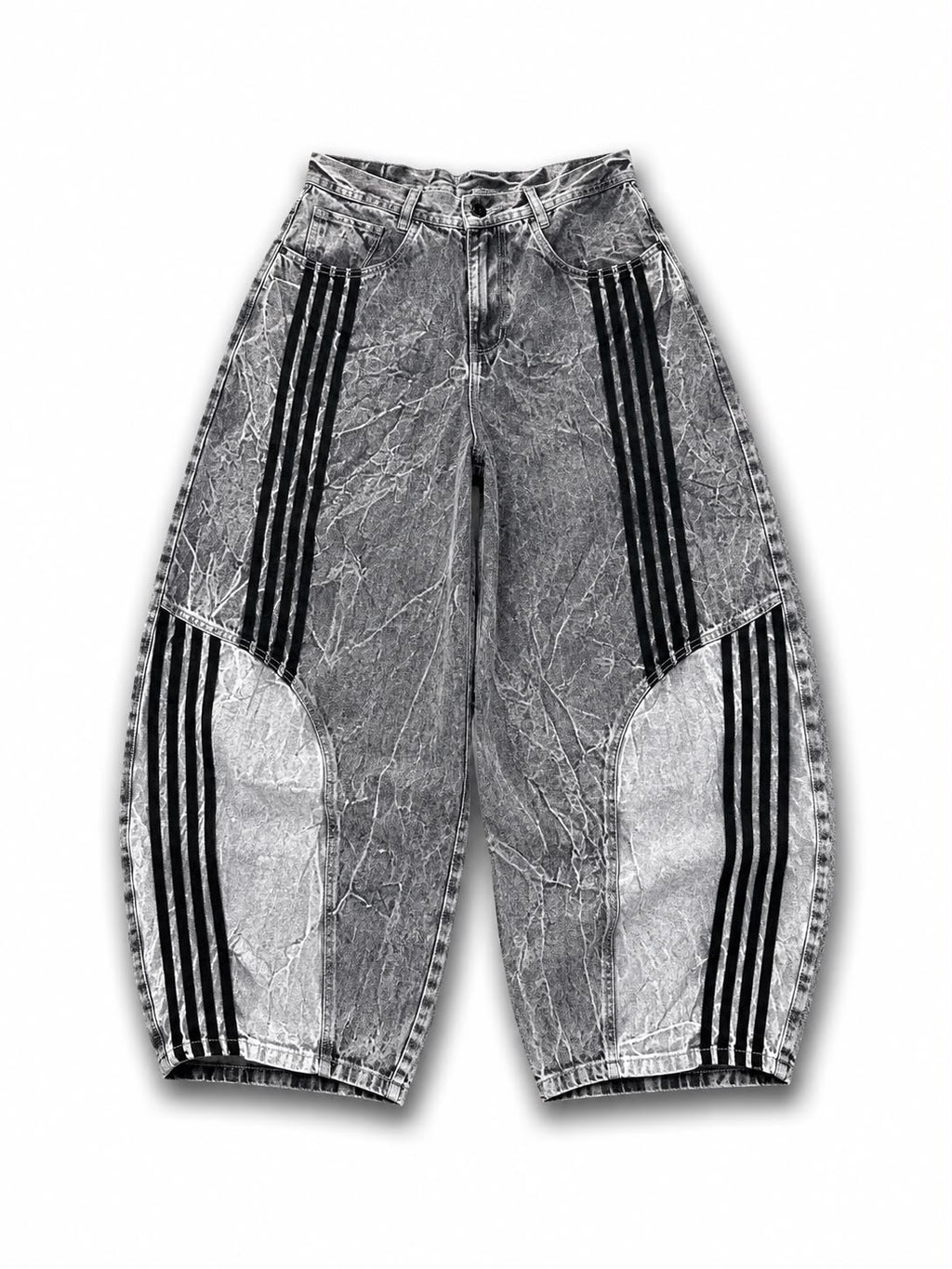 BAGGY GEAN NEGRO PLATA