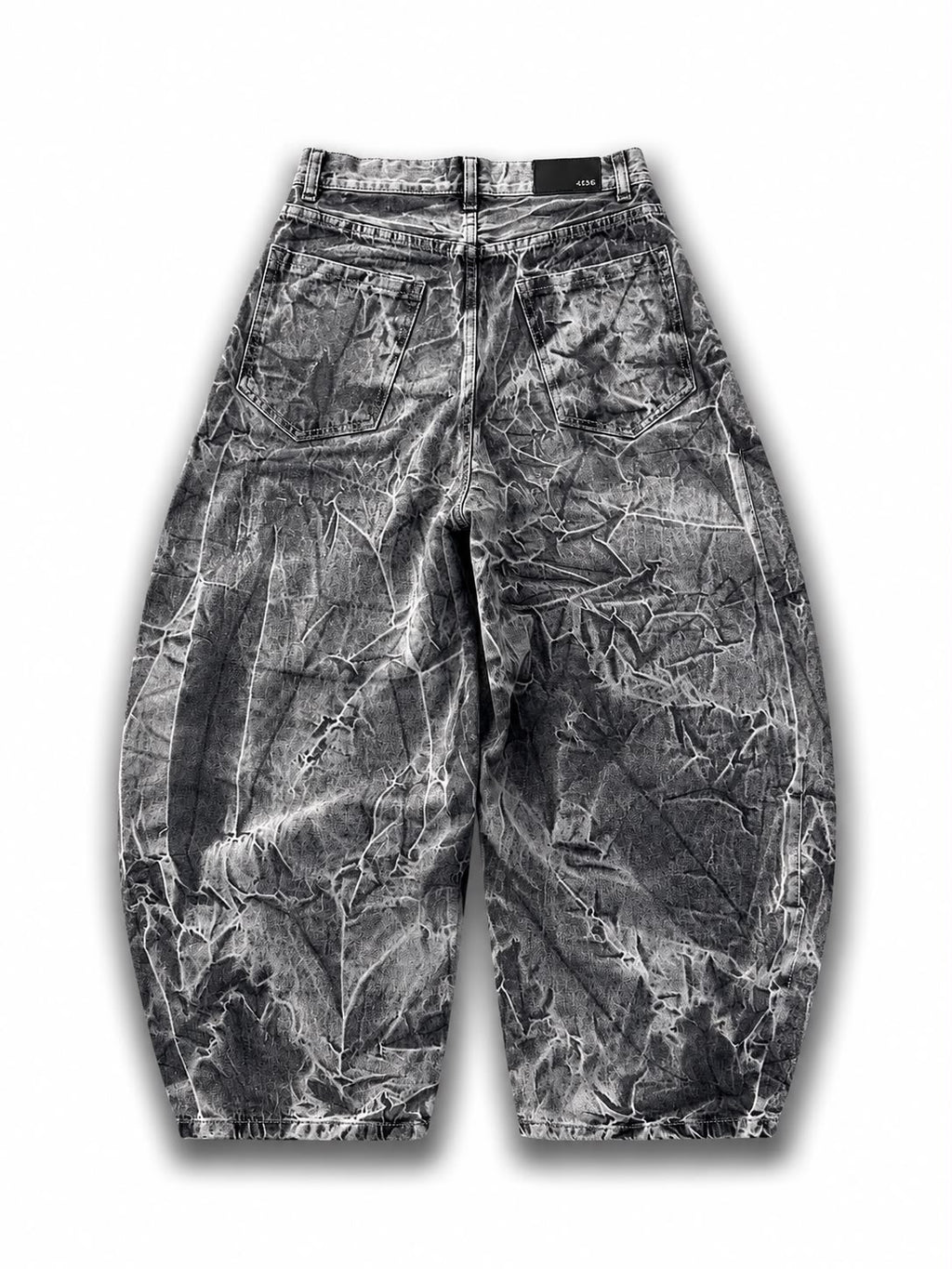 BAGGY GEAN NEGRO PLATA